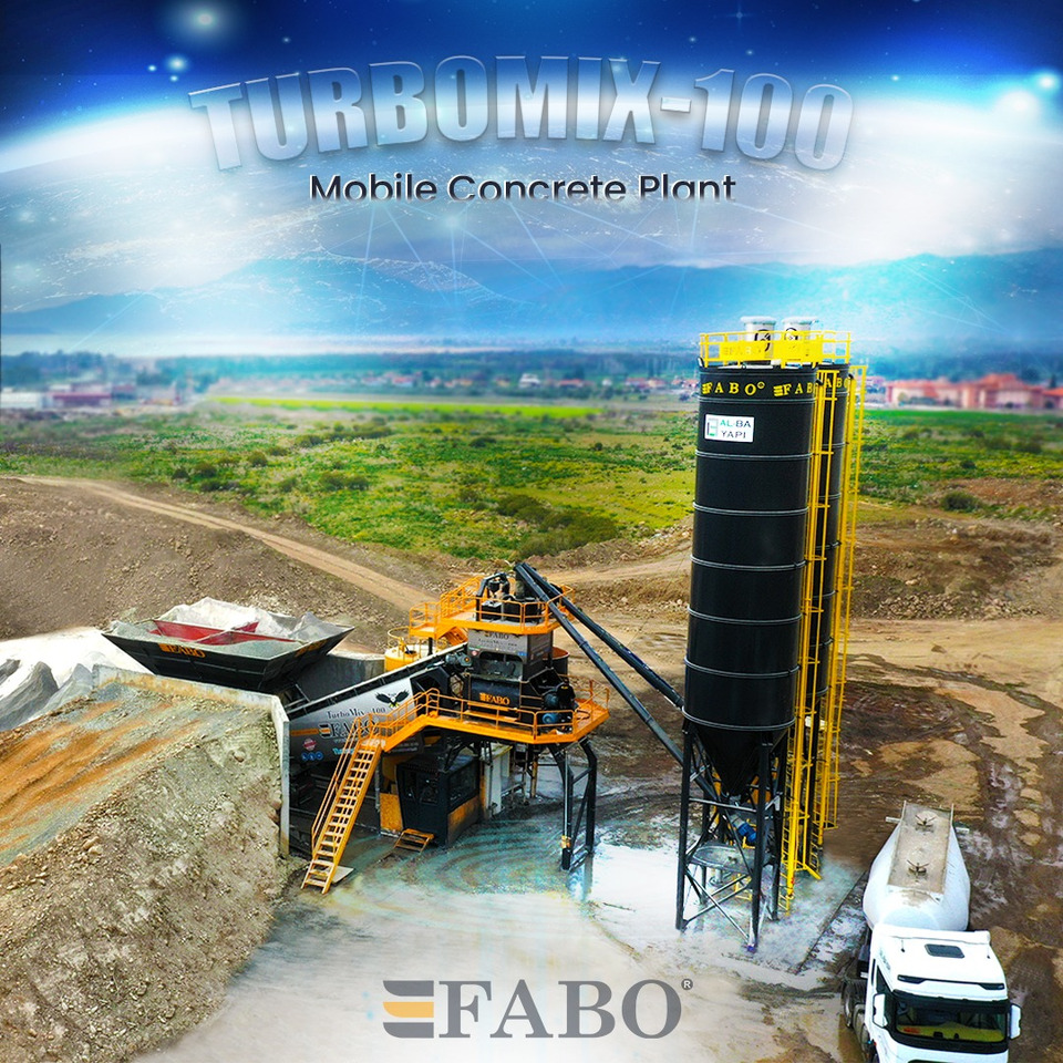 FABO Mobile Concrete Batching Plants - Planta de hormigón: foto 1 FABO Mobile Concrete Batching Plants - Planta de hormigón: foto 1