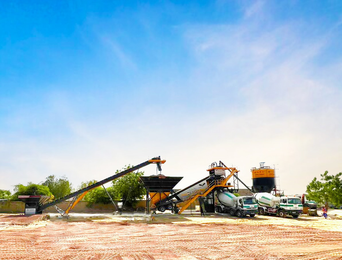 FABO Mobile Concrete Batching Plants - Planta de hormigón: foto 1 FABO Mobile Concrete Batching Plants - Planta de hormigón: foto 1