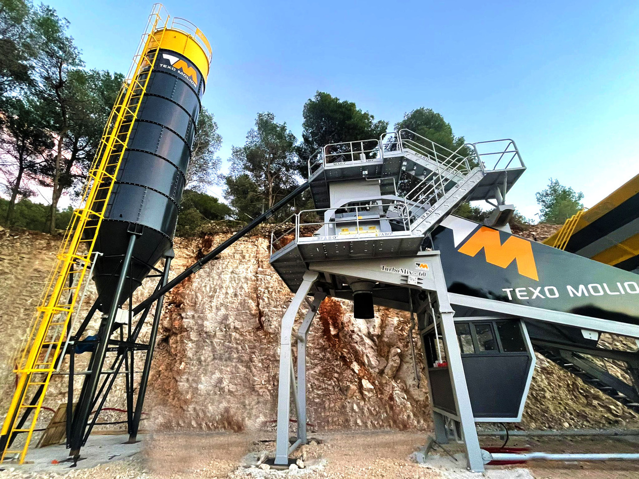 FABO Mobile Concrete Batching Plants - Planta de hormigón: foto 1 FABO Mobile Concrete Batching Plants - Planta de hormigón: foto 1
