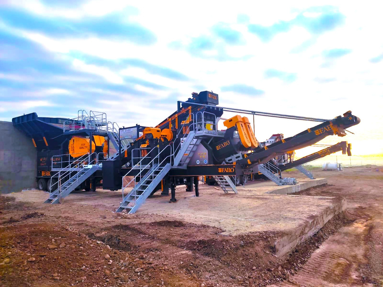 Trituradora móvil nuevo FABO Mobile crusher: foto 6