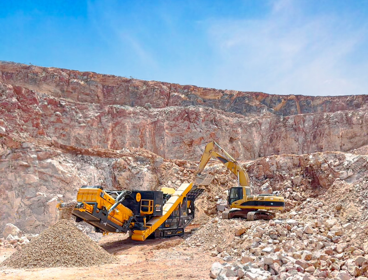 FABO Mobile crusher - Trituradora móvil: foto 4 FABO Mobile crusher - Trituradora móvil: foto 4