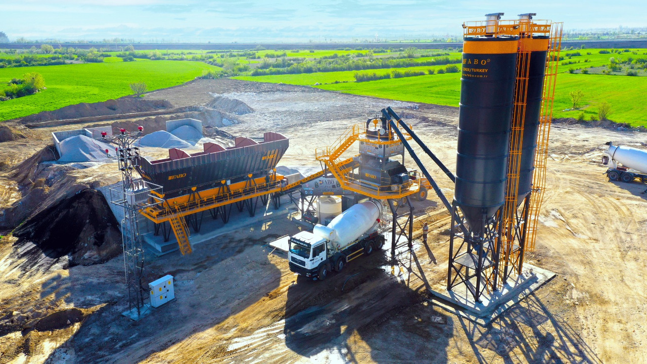 Planta de hormigón nuevo FABO compact concrete plant: foto 1