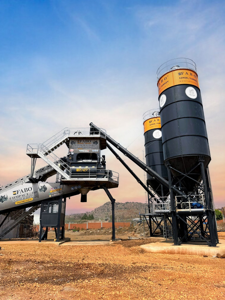 Planta de hormigón nuevo FABO compact concrete plant: foto 6