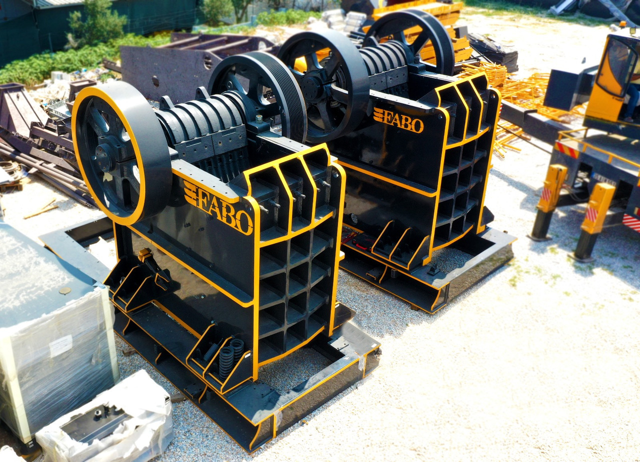 FABO jaw crusher - Trituradora de mandíbula: foto 1 FABO jaw crusher - Trituradora de mandíbula: foto 1