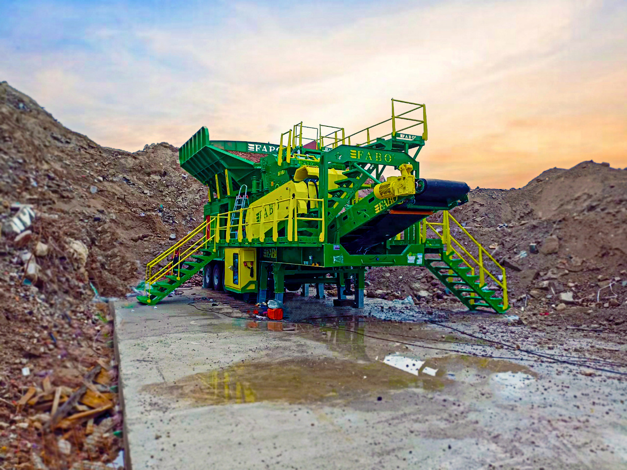 FABO mining machinery - crushing plant - Maquinaria para minería: foto 4 FABO mining machinery - crushing plant - Maquinaria para minería: foto 4
