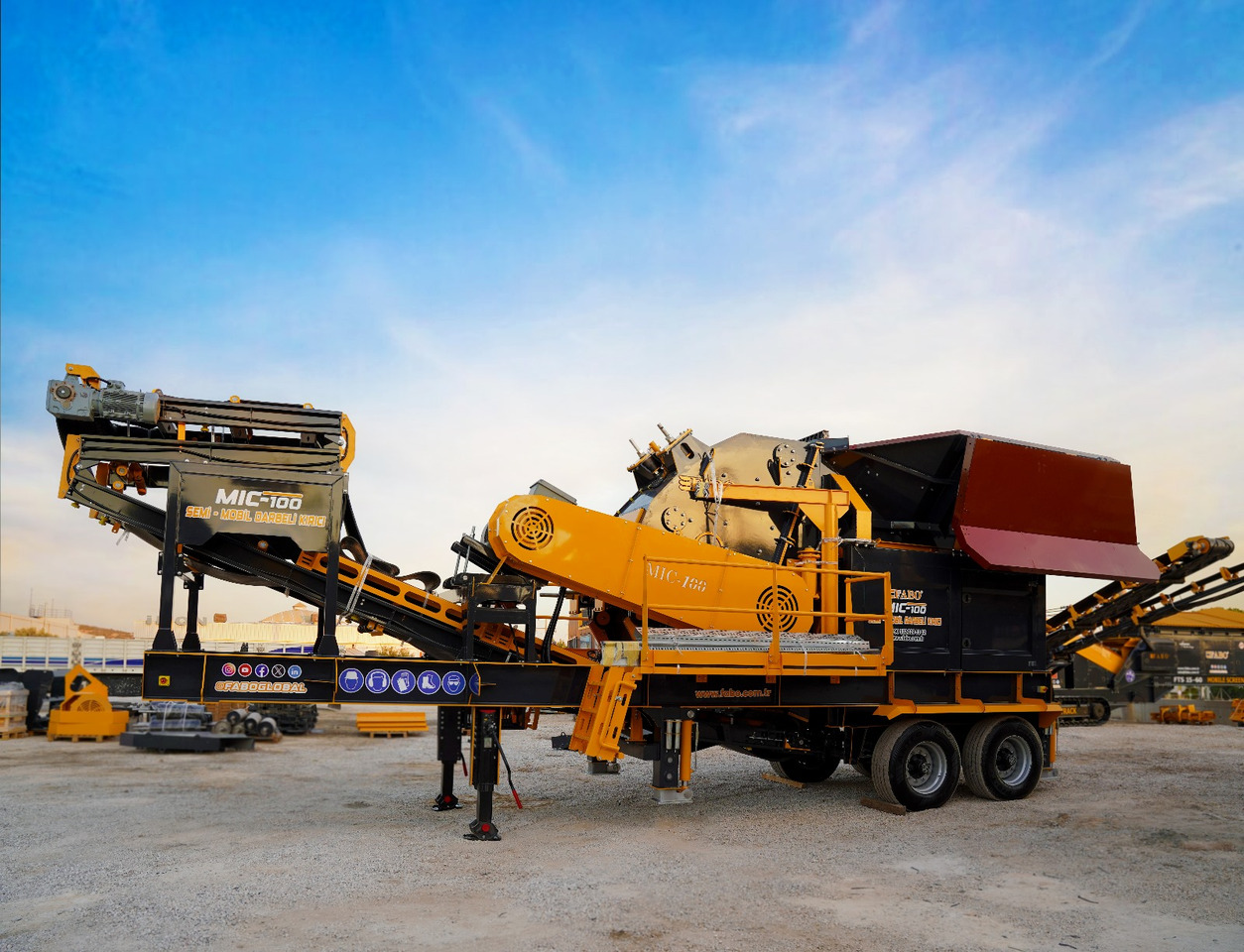 Maquinaria para minería nuevo FABO mining machinery - crushing plant: foto 1