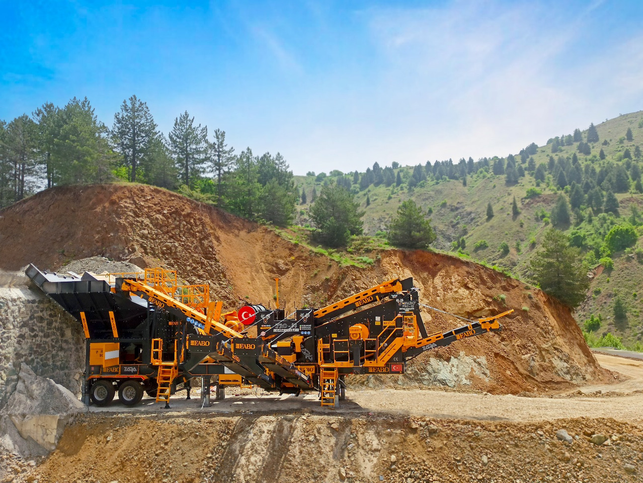 FABO mining machinery - crushing plant - Maquinaria para minería: foto 1 FABO mining machinery - crushing plant - Maquinaria para minería: foto 1