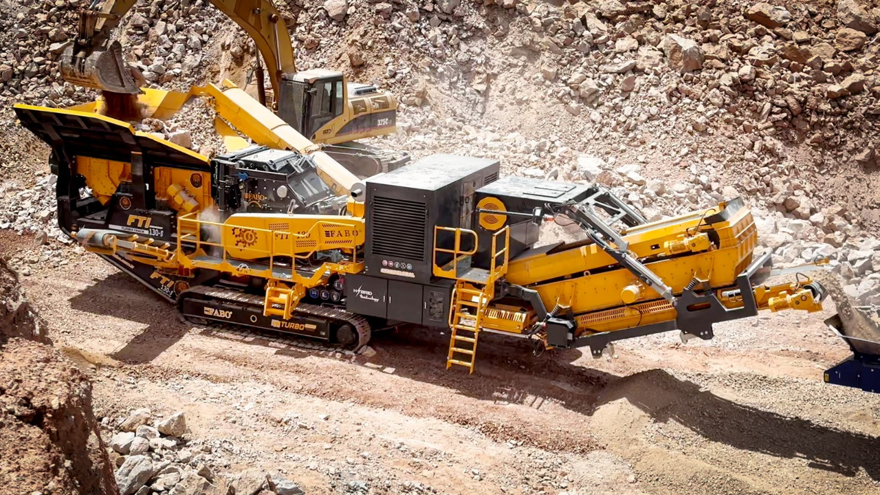 FABO mining machinery - crushing plant - Maquinaria para minería: foto 1 FABO mining machinery - crushing plant - Maquinaria para minería: foto 1