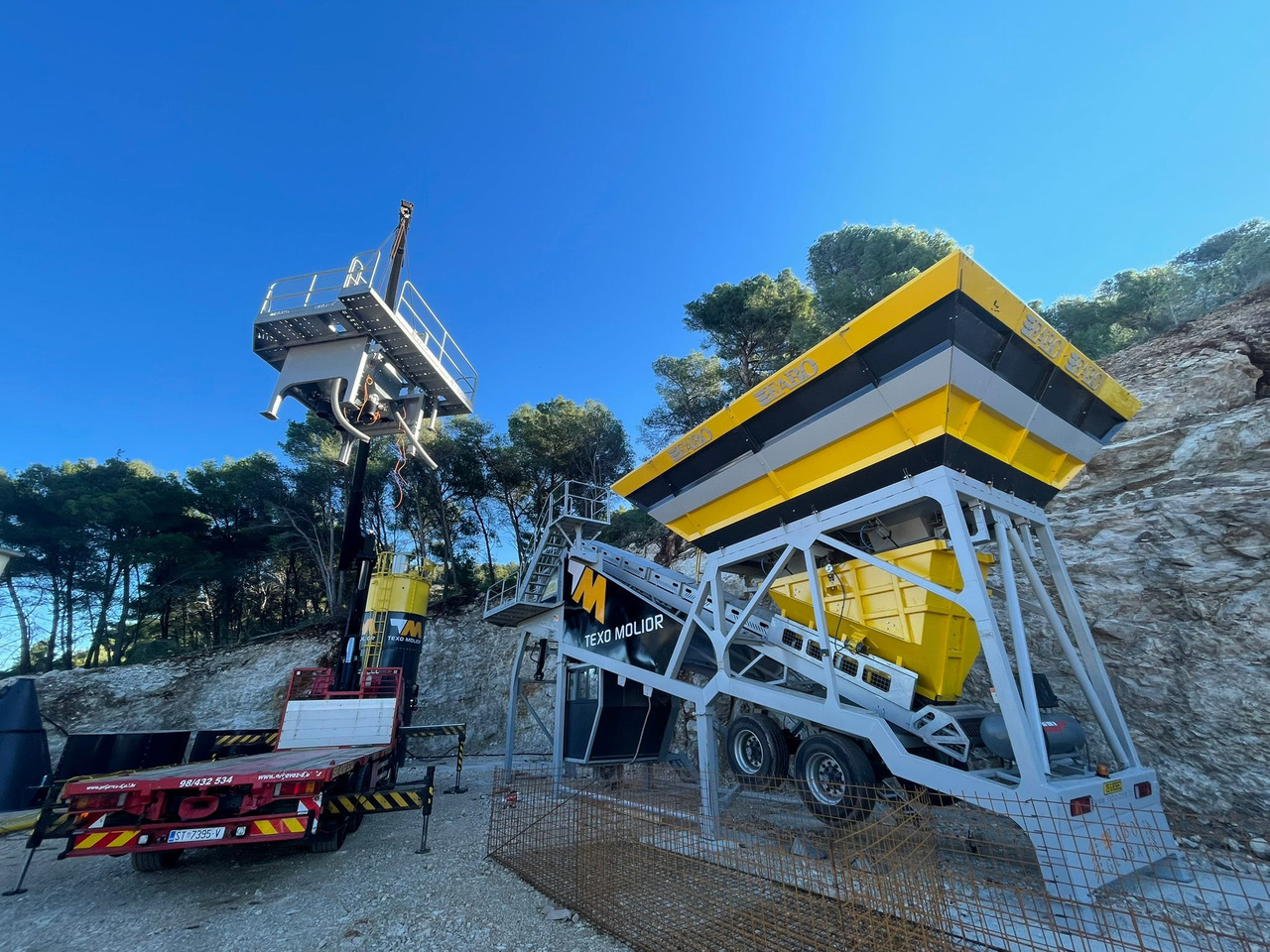 Planta de hormigón nuevo FABO mobile concrete batching plant: foto 44 Planta de hormigón nuevo FABO mobile concrete batching plant: foto 44