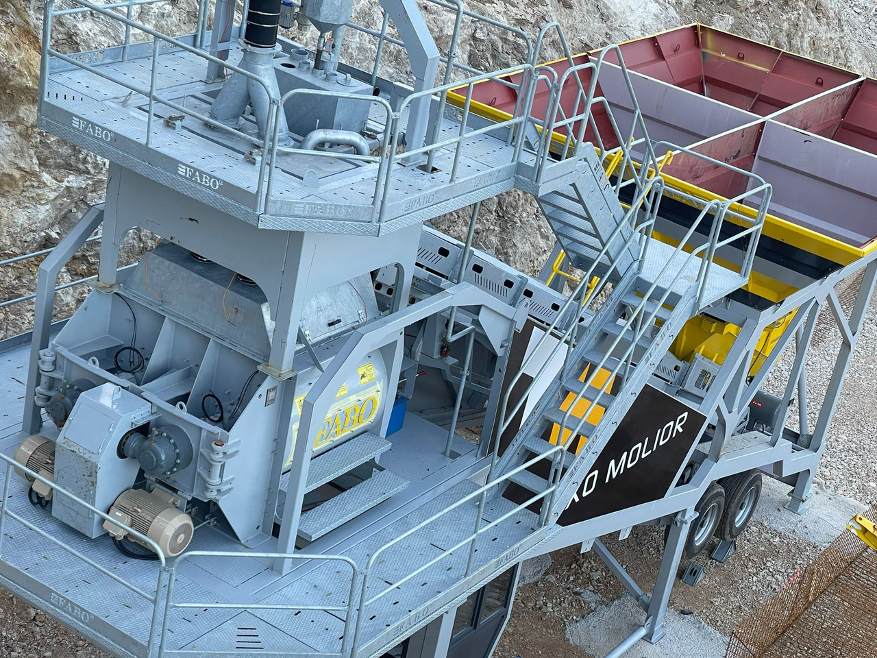 Planta de hormigón nuevo FABO mobile concrete batching plant: foto 50 Planta de hormigón nuevo FABO mobile concrete batching plant: foto 50