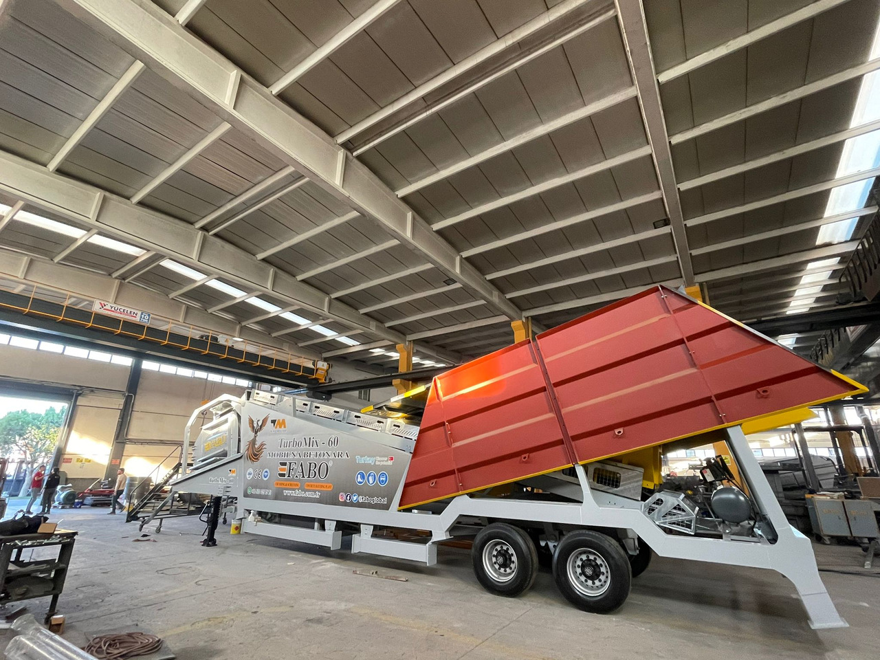 Planta de hormigón nuevo FABO mobile concrete batching plant: foto 15 Planta de hormigón nuevo FABO mobile concrete batching plant: foto 15