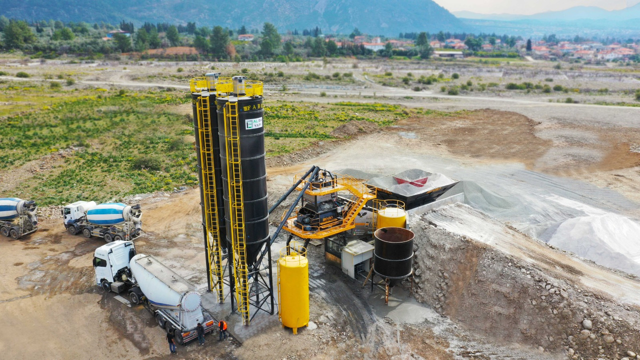 Planta de hormigón nuevo FABO mobile concrete batching plant: foto 10