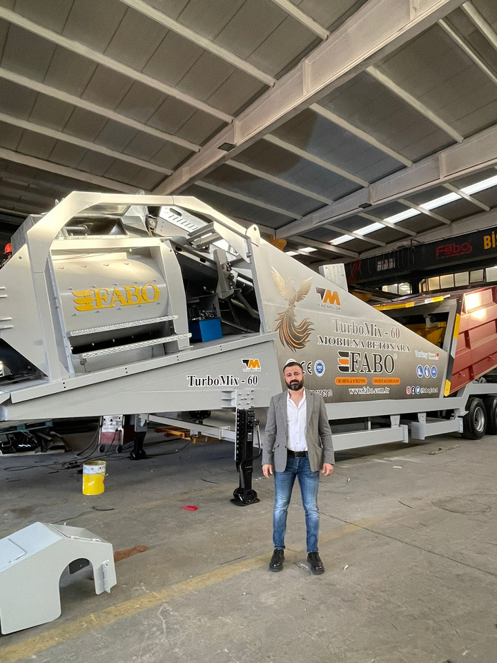 Planta de hormigón nuevo FABO mobile concrete batching plant: foto 14 Planta de hormigón nuevo FABO mobile concrete batching plant: foto 14