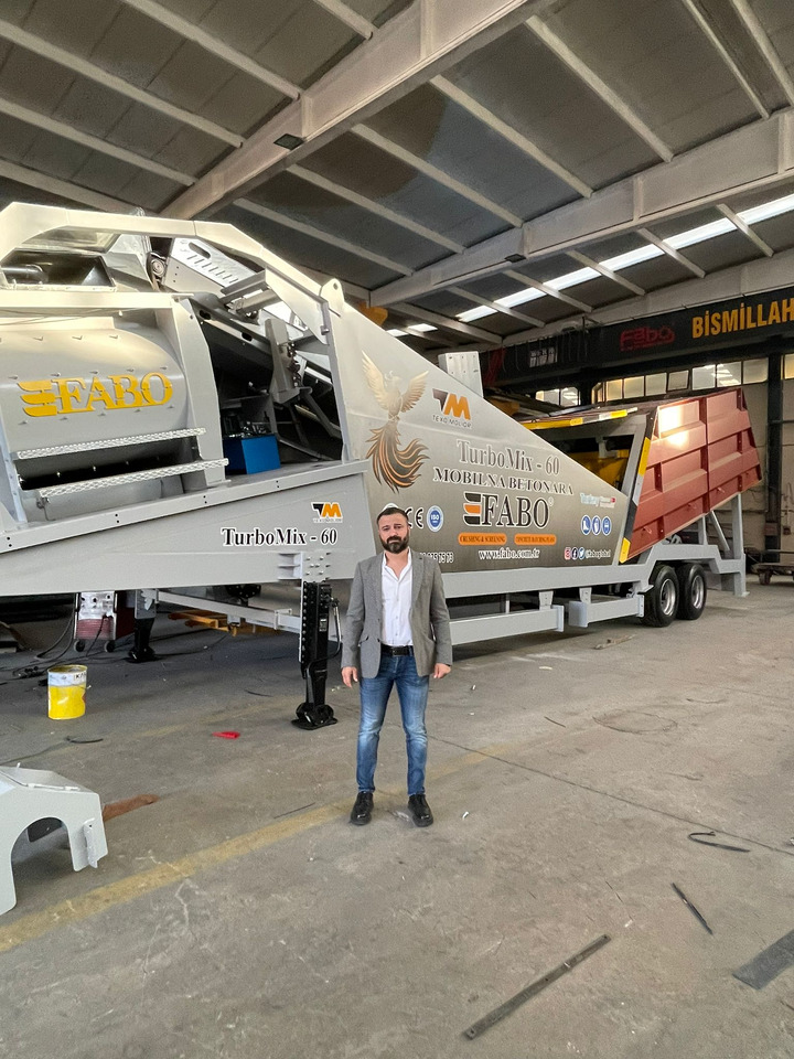 Planta de hormigón nuevo FABO mobile concrete batching plant: foto 13 Planta de hormigón nuevo FABO mobile concrete batching plant: foto 13