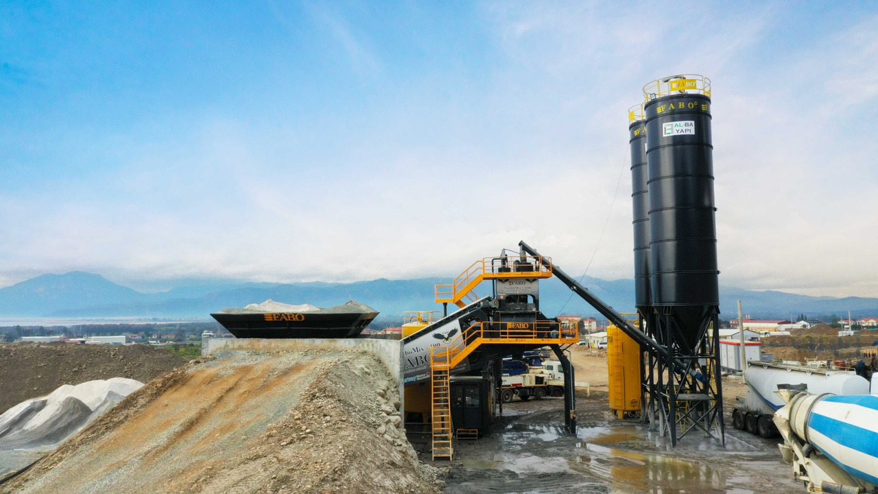 Planta de hormigón nuevo FABO mobile concrete batching plant: foto 14
