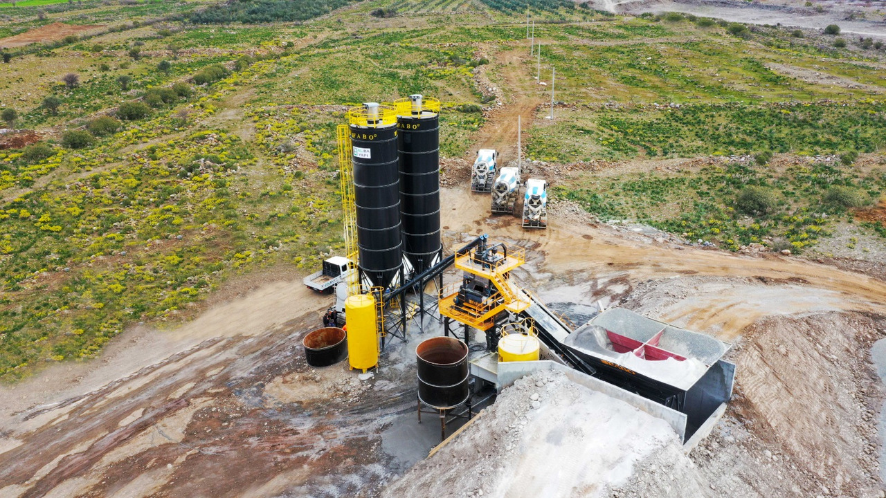 Planta de hormigón nuevo FABO mobile concrete batching plant: foto 8