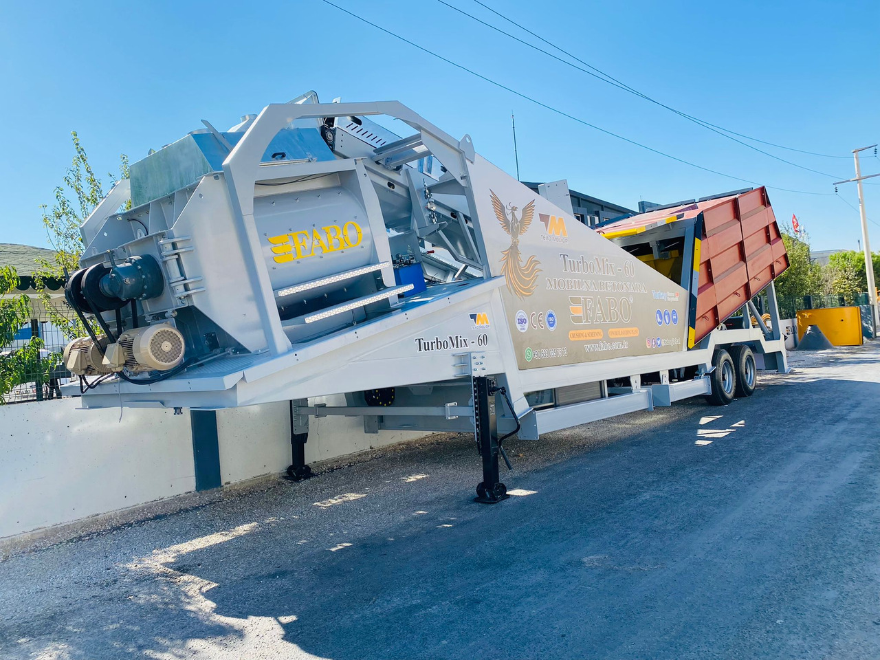 Planta de hormigón nuevo FABO mobile concrete batching plant: foto 17 Planta de hormigón nuevo FABO mobile concrete batching plant: foto 17