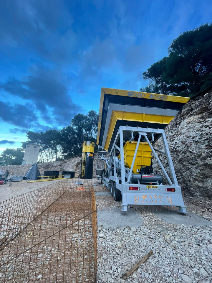 Planta de hormigón nuevo FABO mobile concrete batching plant: foto 39 Planta de hormigón nuevo FABO mobile concrete batching plant: foto 39