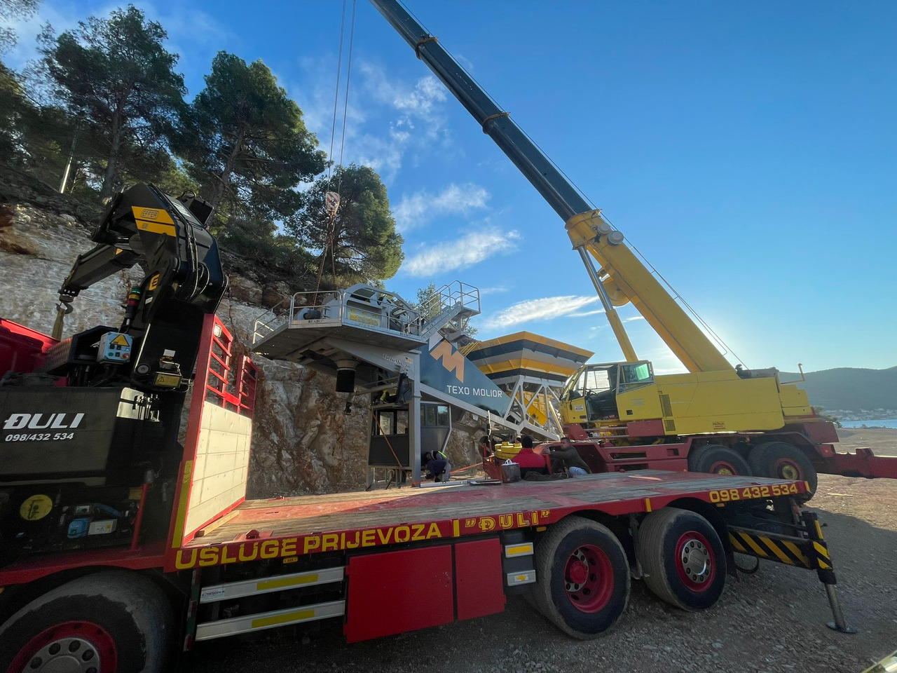 Planta de hormigón nuevo FABO mobile concrete batching plant: foto 46 Planta de hormigón nuevo FABO mobile concrete batching plant: foto 46