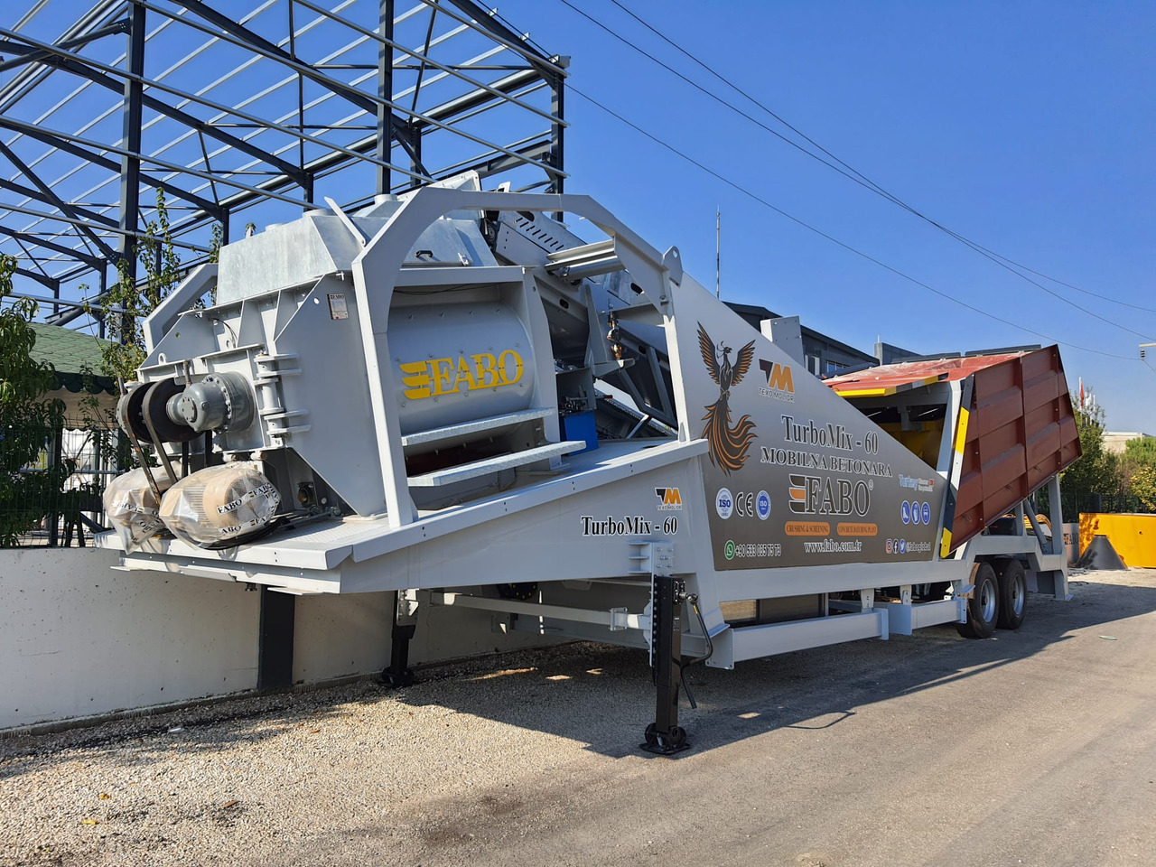 Planta de hormigón nuevo FABO mobile concrete batching plant: foto 27 Planta de hormigón nuevo FABO mobile concrete batching plant: foto 27