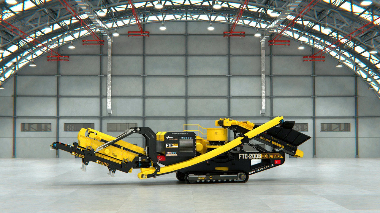 Trituradora de cono nuevo FABO mobile cone crusher: foto 16