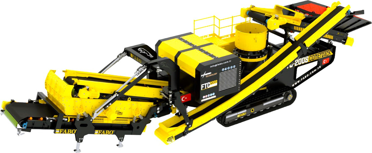 Trituradora de cono nuevo FABO mobile cone crusher: foto 18