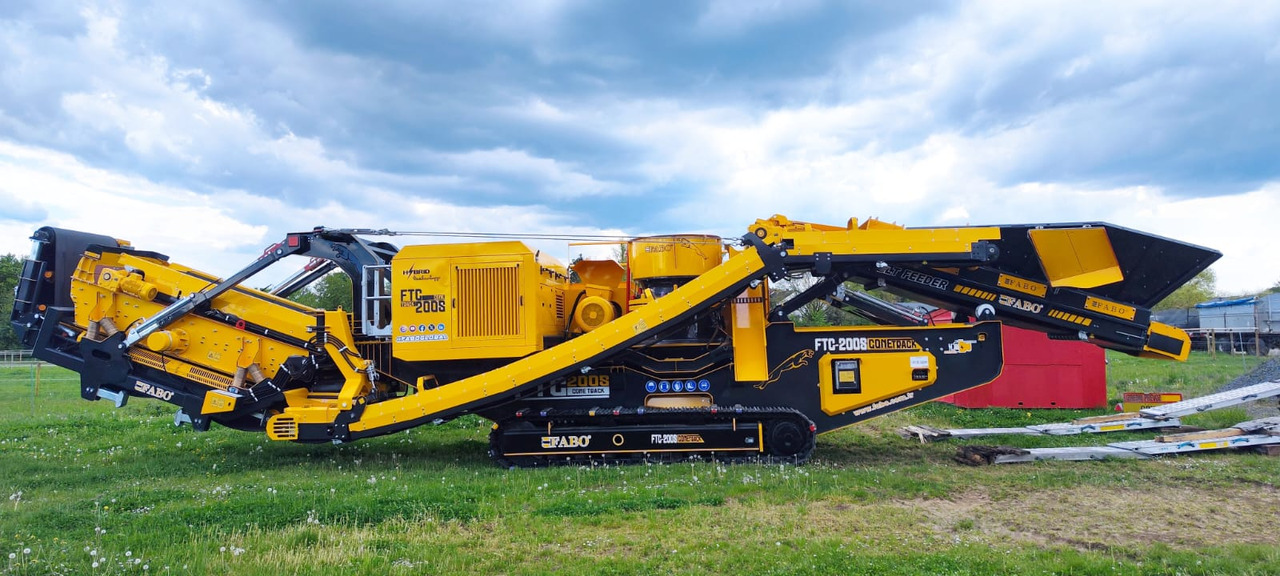 Trituradora de cono nuevo FABO mobile cone crusher: foto 14