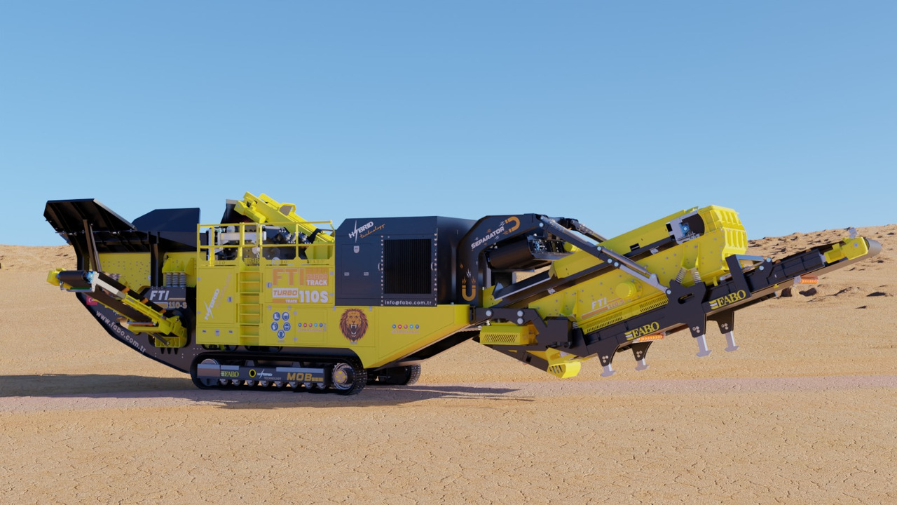 Trituradora de impacto nuevo FABO mobile impact crusher: foto 19