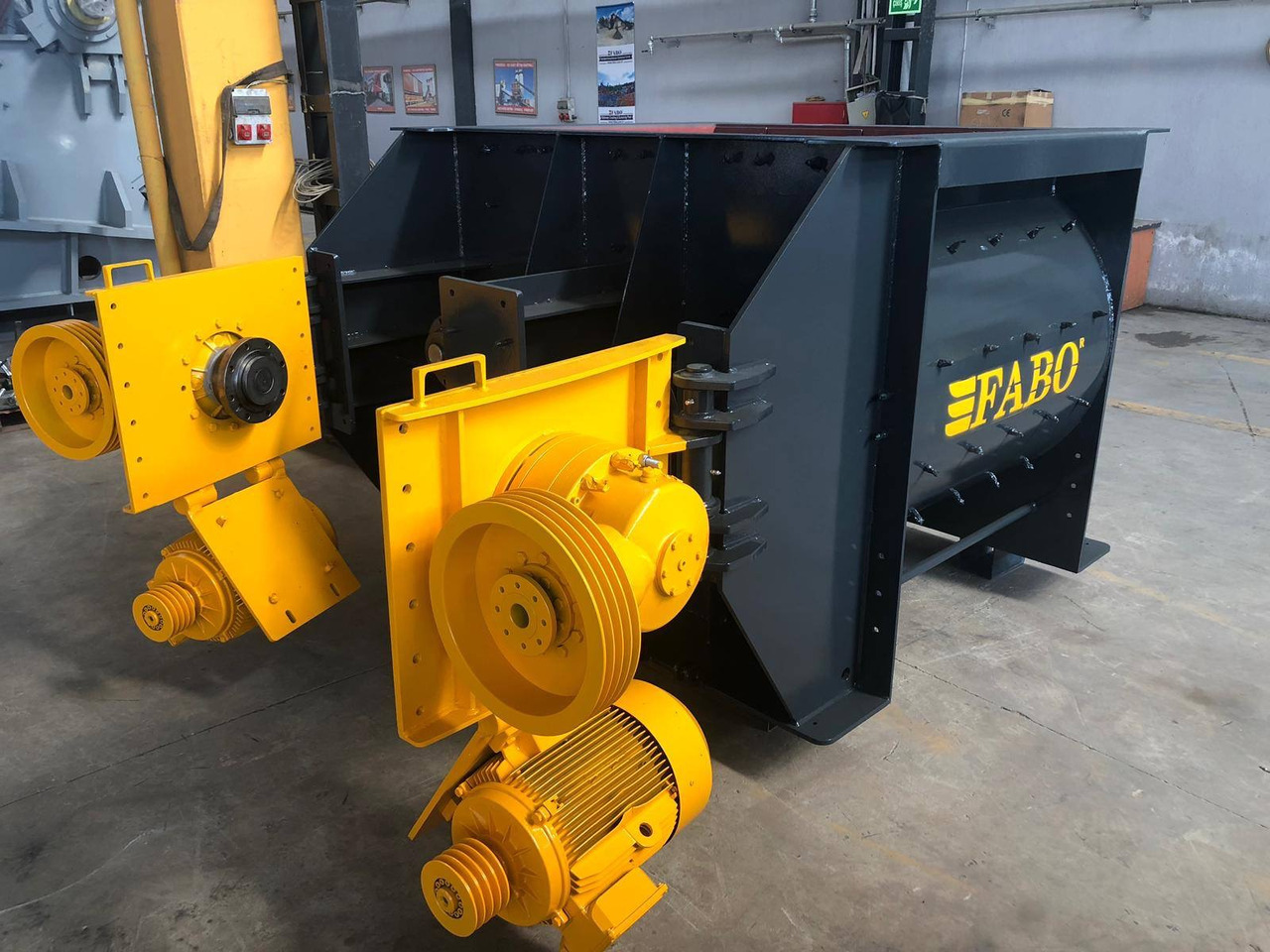 Hormigonera nuevo FABO twin shaft mixer: foto 5 Hormigonera nuevo FABO twin shaft mixer: foto 5