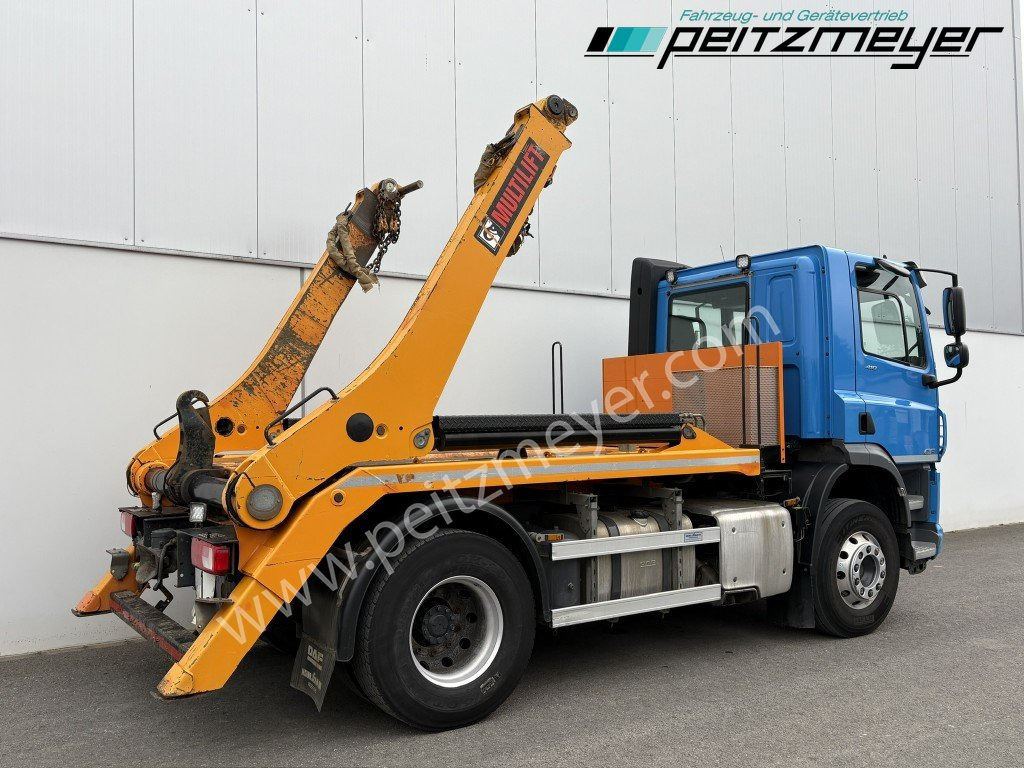 DAF CF 410 FA Multilift Futura 12 Tele + Zusatzverriegelung - Camión portacontenedor de cadenas: foto 4 DAF CF 410 FA Multilift Futura 12 Tele + Zusatzverriegelung - Camión portacontenedor de cadenas: foto 4