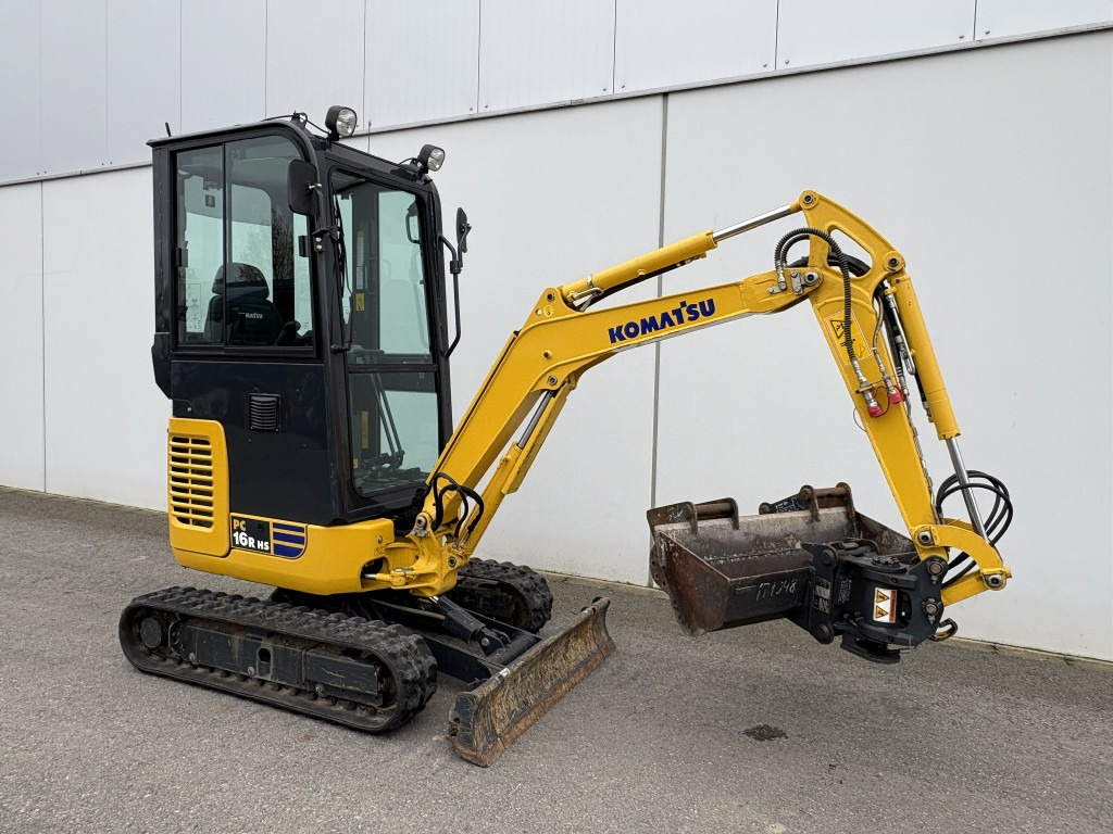 KOMATSU MINIBAGGER PC 16 R-3HS Powertilt 20,40,100 Löffel - Miniexcavadora: foto 2 KOMATSU MINIBAGGER PC 16 R-3HS Powertilt 20,40,100 Löffel - Miniexcavadora: foto 2