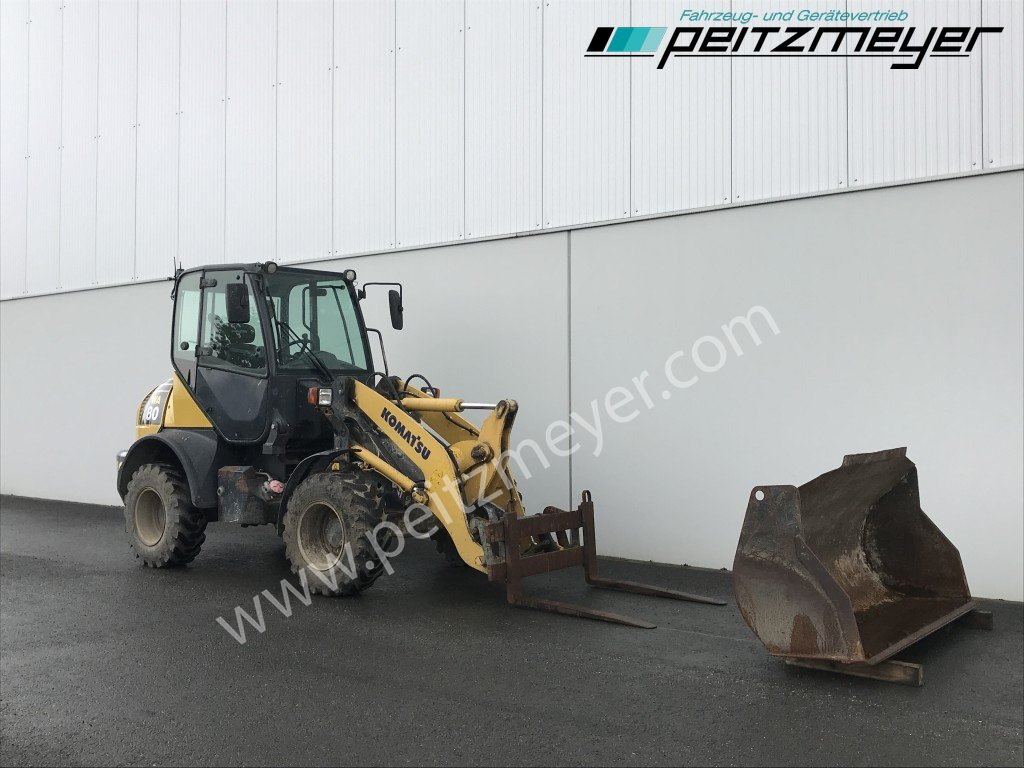 Komatsu RADLADER WA 80-6 Palettengabel und Standardschaufel - Cargadora de ruedas: foto 2 Komatsu RADLADER WA 80-6 Palettengabel und Standardschaufel - Cargadora de ruedas: foto 2