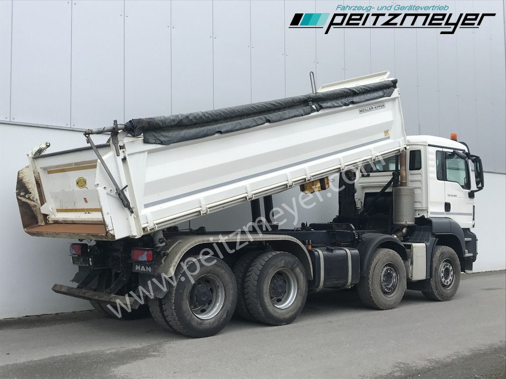 MAN TGS 35.460 FK 8x4, Klima, Bordmatik, Intarder - Camión volquete: foto 4 MAN TGS 35.460 FK 8x4, Klima, Bordmatik, Intarder - Camión volquete: foto 4