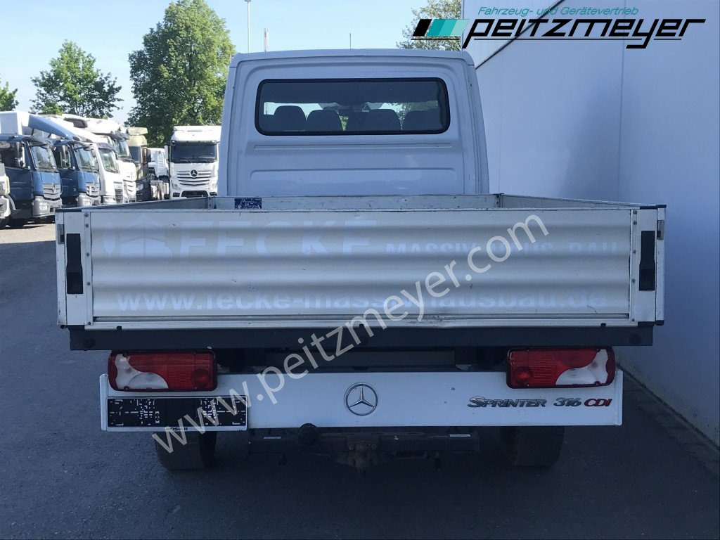 Furgoneta caja abierta, Furgoneta combi MERCEDES-BENZ Sprinter 316 CDI Maxi - Doka: foto 6