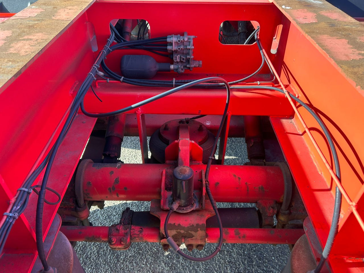 Broshuis 2-Connect-5Akcc / 3 x Steering axle / 4 x Lifting axle / tyres 80 / 3 x - Semirremolque portacontenedore/ Intercambiable: foto 5 Broshuis 2-Connect-5Akcc / 3 x Steering axle / 4 x Lifting axle / tyres 80 / 3 x - Semirremolque portacontenedore/ Intercambiable: foto 5
