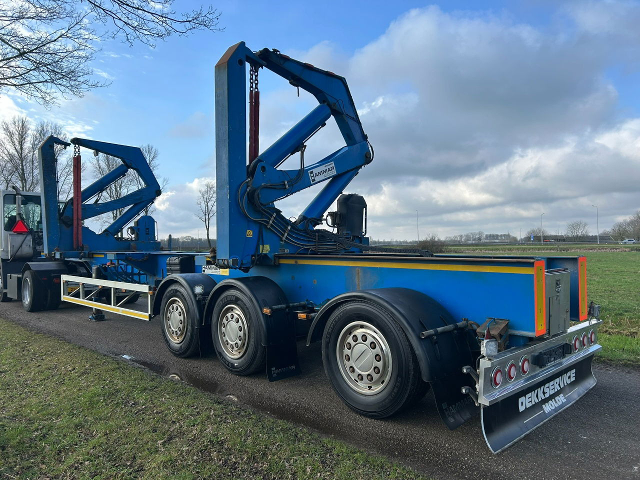 Hammar Sideloader 160 S / 20ft - 2 x 20 ft - 40 - Containers / 33 Tons lifting capacity / Remote control - Semirremolque portacontenedore/ Intercambiable: foto 2 Hammar Sideloader 160 S / 20ft - 2 x 20 ft - 40 - Containers / 33 Tons lifting capacity / Remote control - Semirremolque portacontenedore/ Intercambiable: foto 2