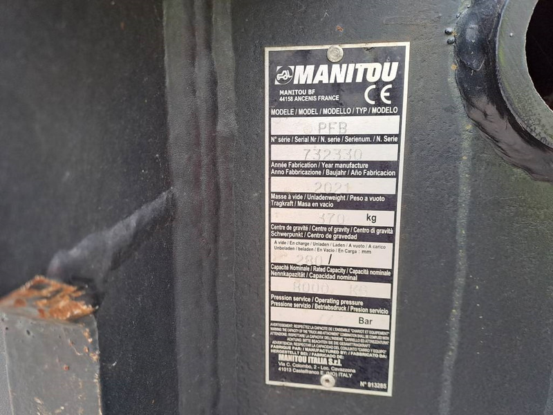 Manipulador telescópico Manitou MT 1840 - HD Forks: foto 14