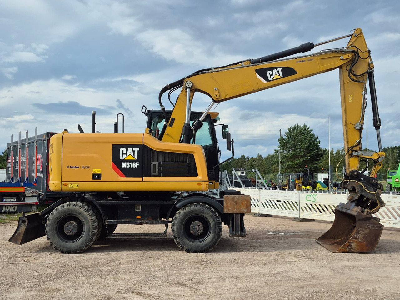 CATERPILLAR M316F EPA - Excavadora de ruedas: foto 4 CATERPILLAR M316F EPA - Excavadora de ruedas: foto 4