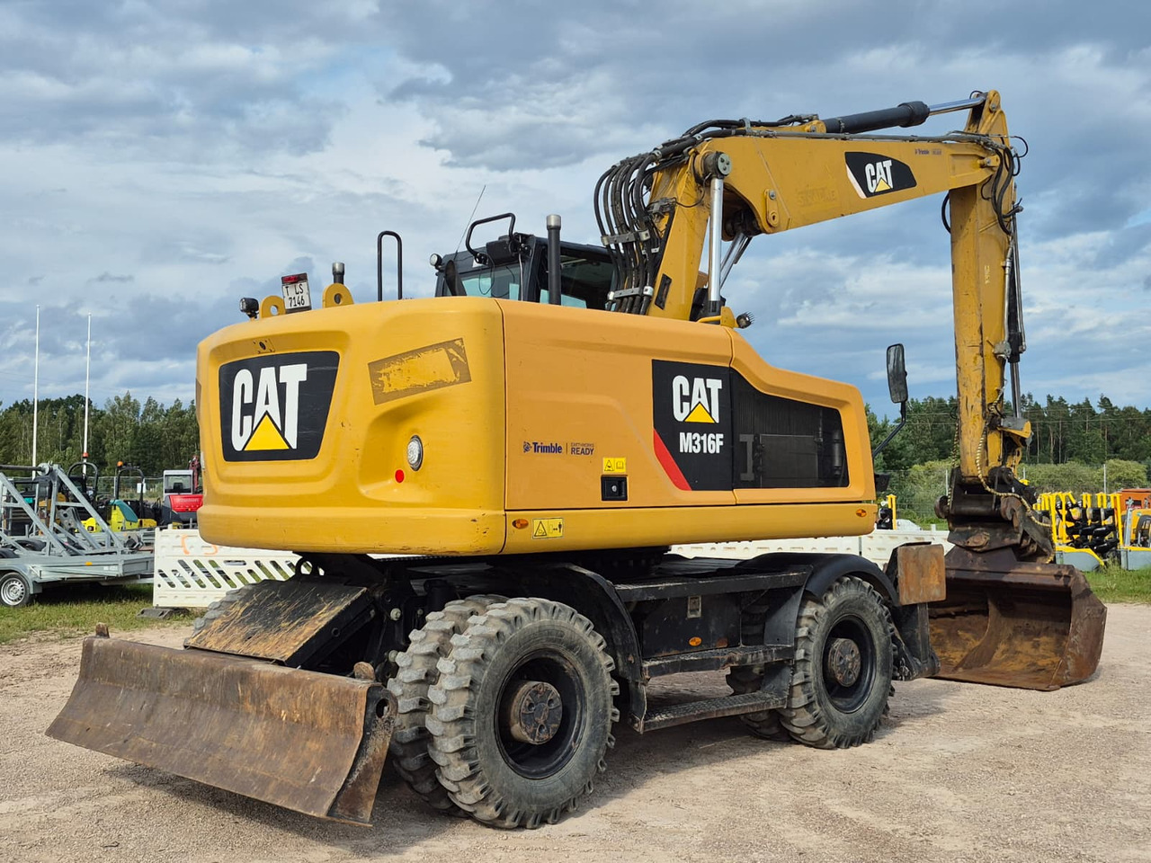 CATERPILLAR M316F EPA - Excavadora de ruedas: foto 5 CATERPILLAR M316F EPA - Excavadora de ruedas: foto 5