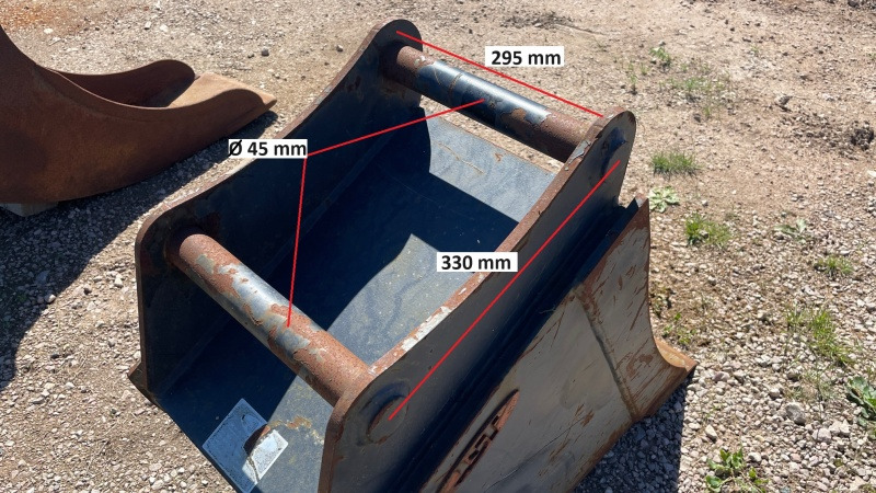 Hydrema FL45 400mm - Cazo para excavadora para Excavadora: foto 2 Hydrema FL45 400mm - Cazo para excavadora para Excavadora: foto 2