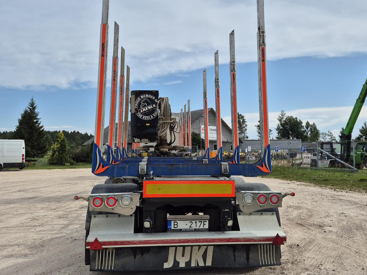 Camión forestal VOLVO FH500 JYKI V31 Kesla: foto 9