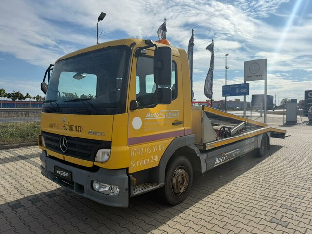 MERCEDES-BENZ Atego 1022 L Pritsche / Klima / Tachograph... - Grua de remolque autos: foto 1 MERCEDES-BENZ Atego 1022 L Pritsche / Klima / Tachograph... - Grua de remolque autos: foto 1
