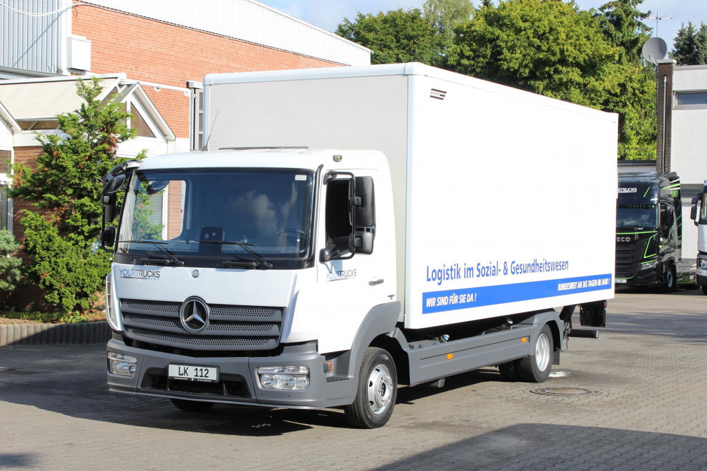 Mercedes-Benz Atego 818 E6 Koffer 6m Klima LDW Schalter LBW - Furgoneta caja cerrada: foto 1 Mercedes-Benz Atego 818 E6 Koffer 6m Klima LDW Schalter LBW - Furgoneta caja cerrada: foto 1