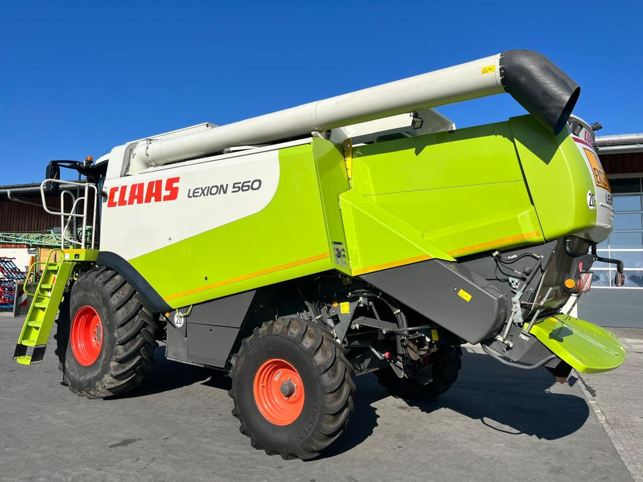 CLAAS Lexion 550, 3D, SW V750, Baujahr 2009 - Cosechadora de granos: foto 3 CLAAS Lexion 550, 3D, SW V750, Baujahr 2009 - Cosechadora de granos: foto 3