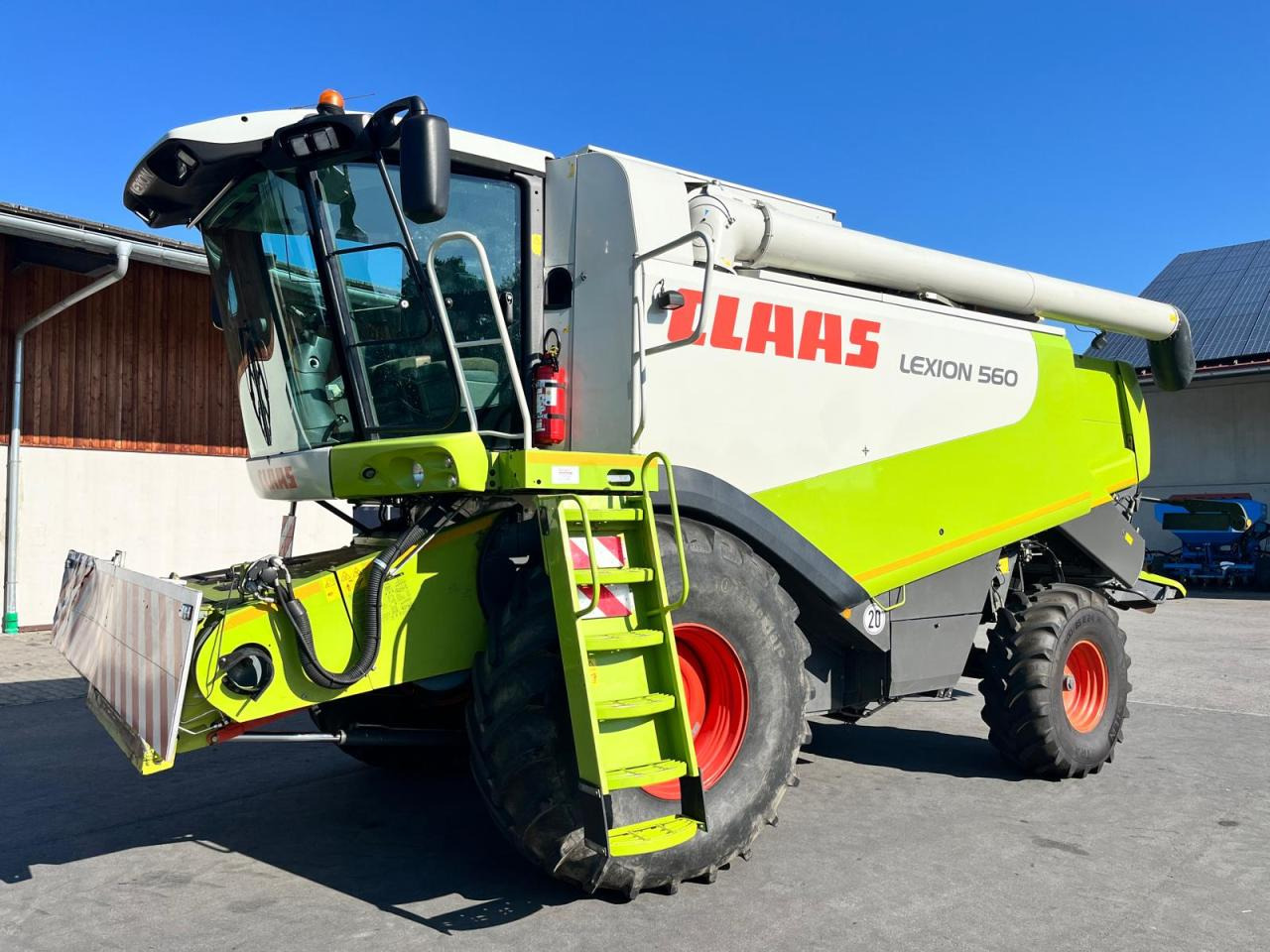 CLAAS Lexion 550, 3D, SW V750, Baujahr 2009 - Cosechadora de granos: foto 2 CLAAS Lexion 550, 3D, SW V750, Baujahr 2009 - Cosechadora de granos: foto 2