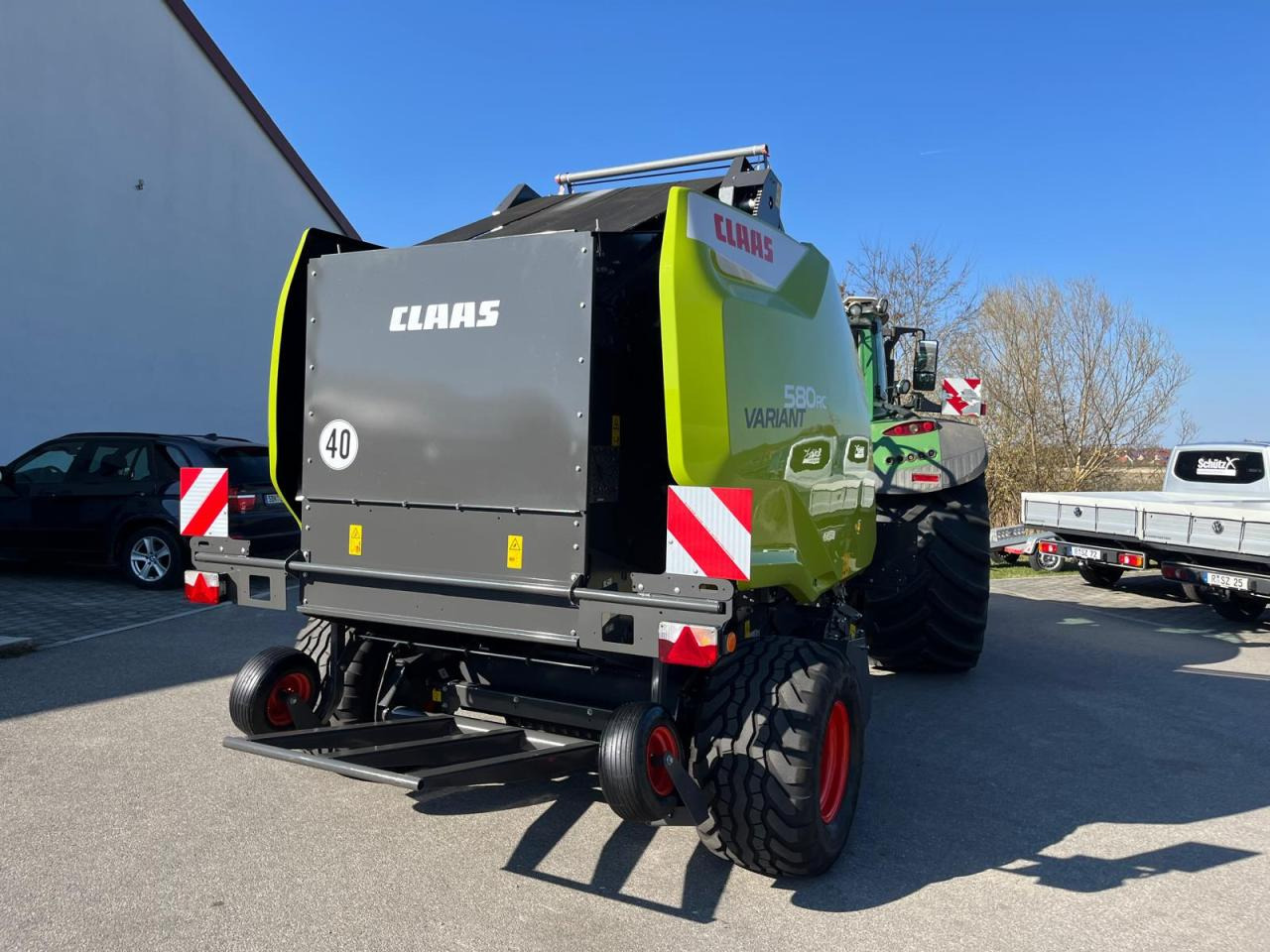 CLAAS Variant 580 RC neuwertige Rundballenpresse, Baujahr 2023 - Rotoempacadora: foto 4 CLAAS Variant 580 RC neuwertige Rundballenpresse, Baujahr 2023 - Rotoempacadora: foto 4