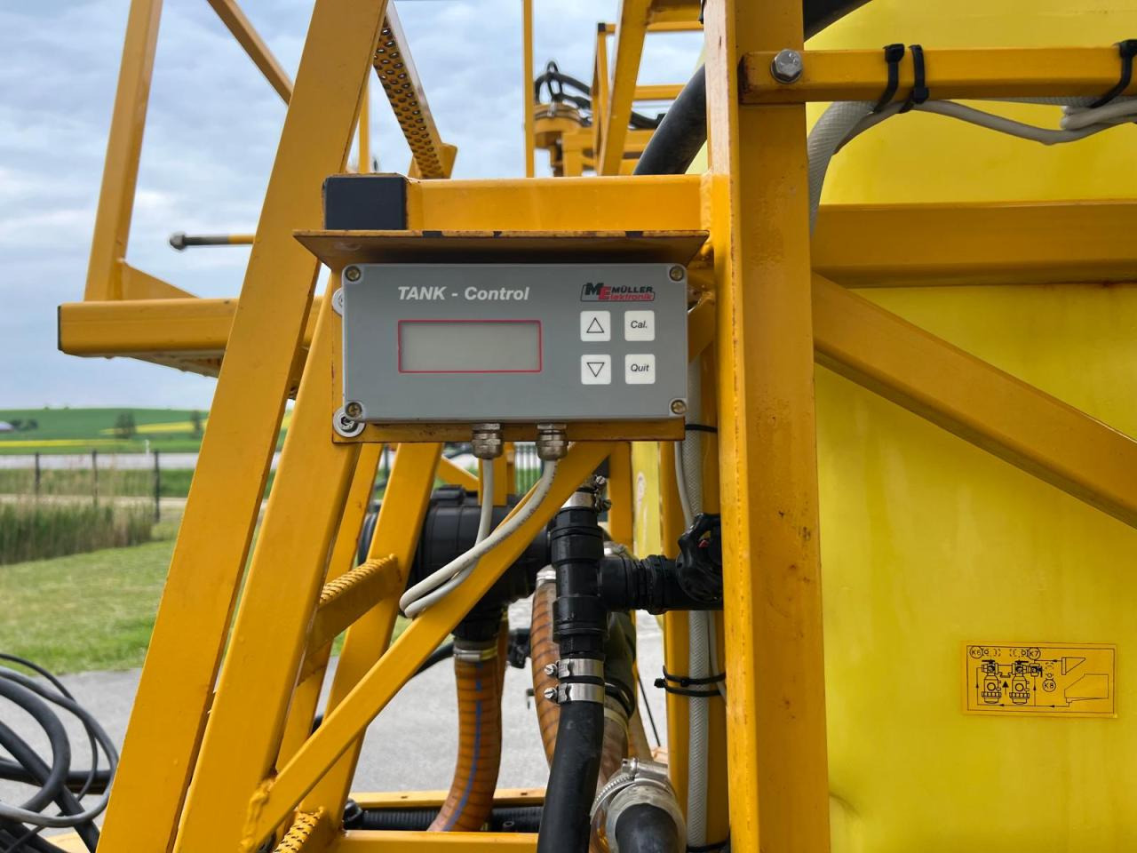 Pulverizador arrastrado Dubex Vector 27m 3200 Liter Spritze, Baujahr 2002: foto 10