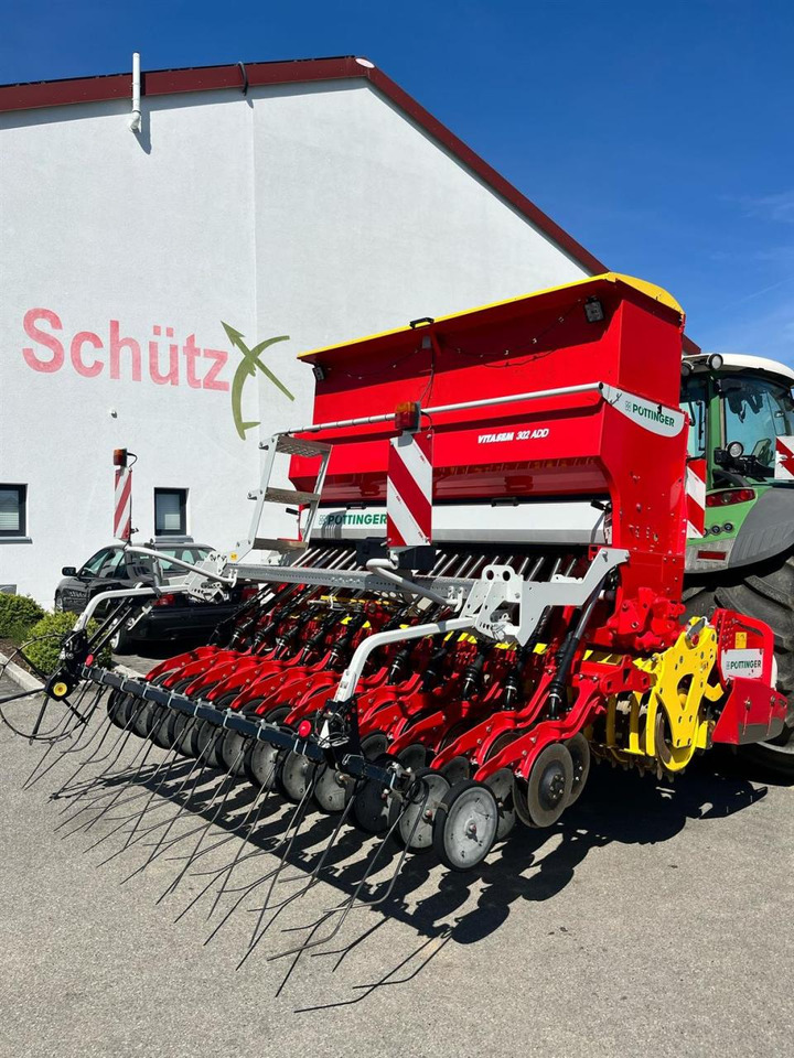 Pöttinger Vitasem 302 ADD + Pöttinger Lion 303.12 WG, Kombi - Combinado de siembra: foto 1 Pöttinger Vitasem 302 ADD + Pöttinger Lion 303.12 WG, Kombi - Combinado de siembra: foto 1