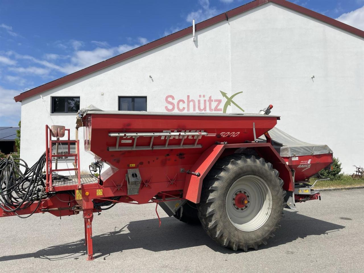 Rauch TWS 5000 Düngerwagen mit Lenkung und Streuer Axera H-EMC - Esparcidor de fertilizantes: foto 2 Rauch TWS 5000 Düngerwagen mit Lenkung und Streuer Axera H-EMC - Esparcidor de fertilizantes: foto 2