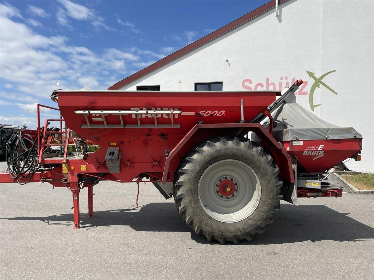 Rauch TWS 5000 Düngerwagen mit Lenkung und Streuer Axera H-EMC - Esparcidor de fertilizantes: foto 3 Rauch TWS 5000 Düngerwagen mit Lenkung und Streuer Axera H-EMC - Esparcidor de fertilizantes: foto 3